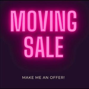 CLOSET MOVING SALE!!! ALL REASONABLE OFFERS ACCEPTED :-)